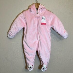 Carter’s Just One You Pink Baby Winter Bunting